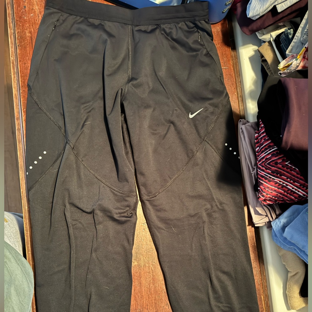 Nike Dri-FIT Black Running Pants